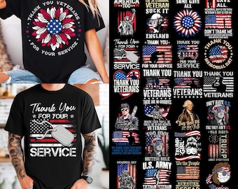 70 Memorial Day Png Bundle, Patriotic PNG, Military Bundle Png, Veteran USA Military Design, 4th of July Army Png, Sublimation Design