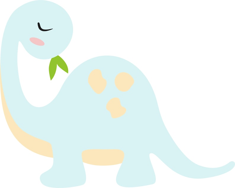 Download Baby dinosaur SVG cut file for Cricut and Silhouette. Digital | Etsy