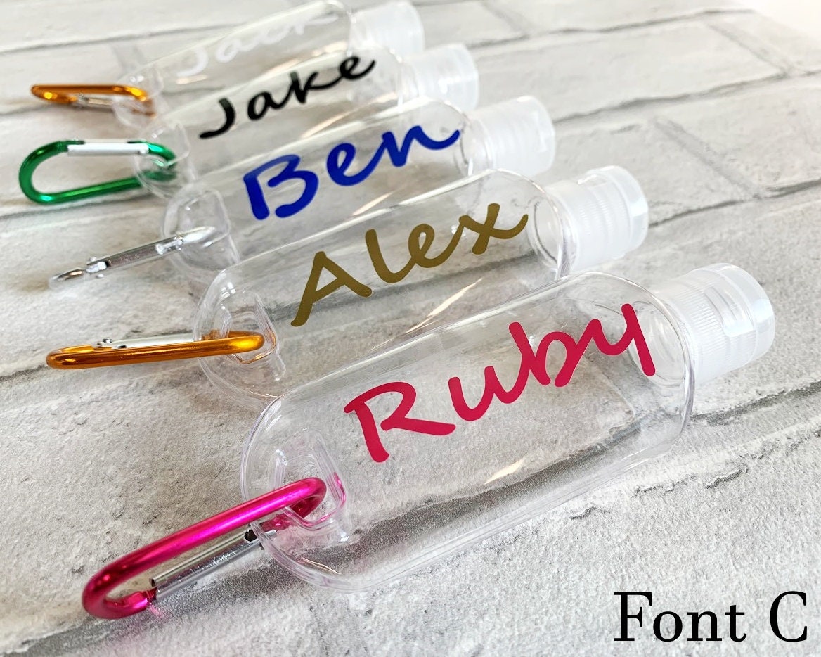 Sanitizer Bottle - Etsy UK