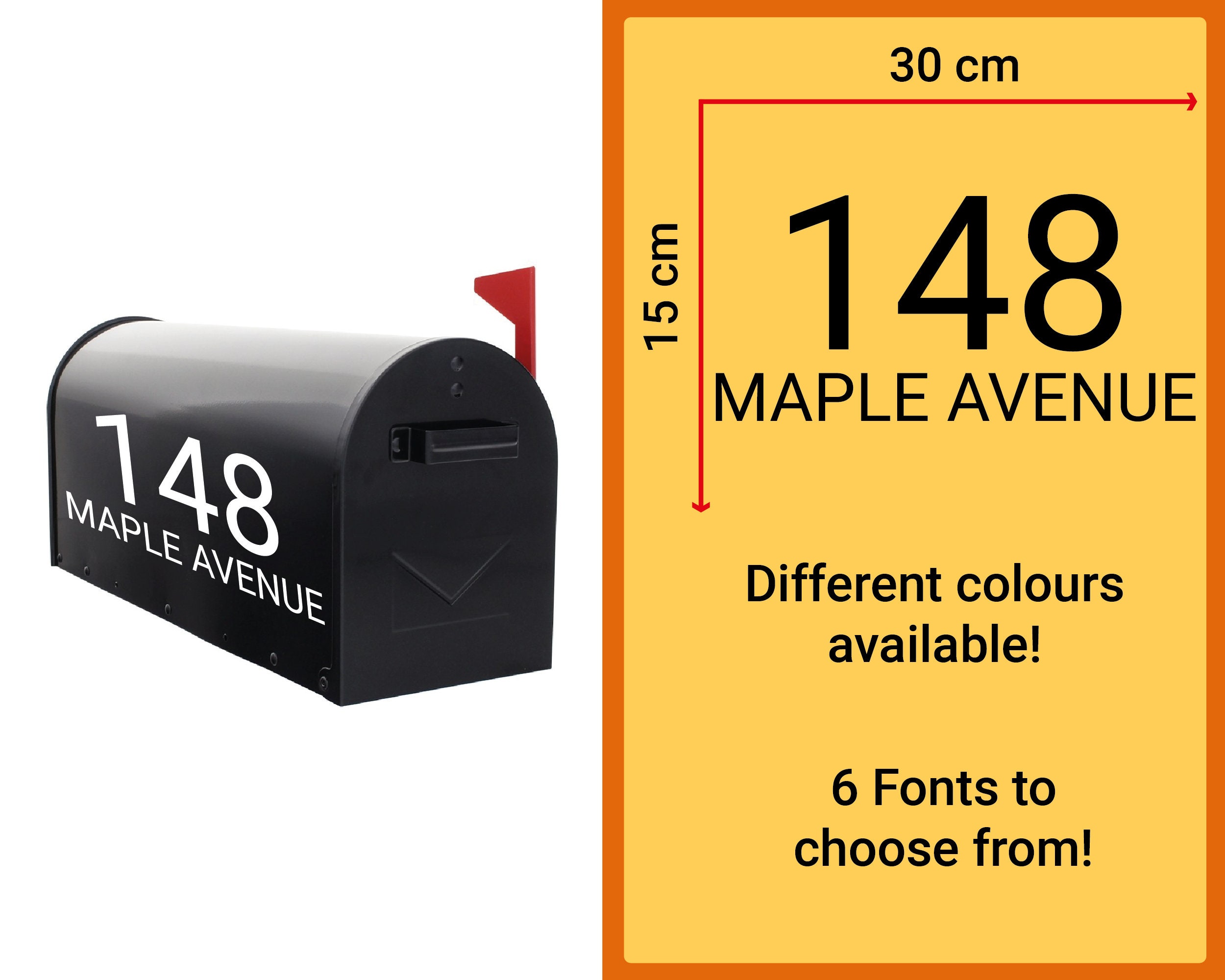 postbox labels