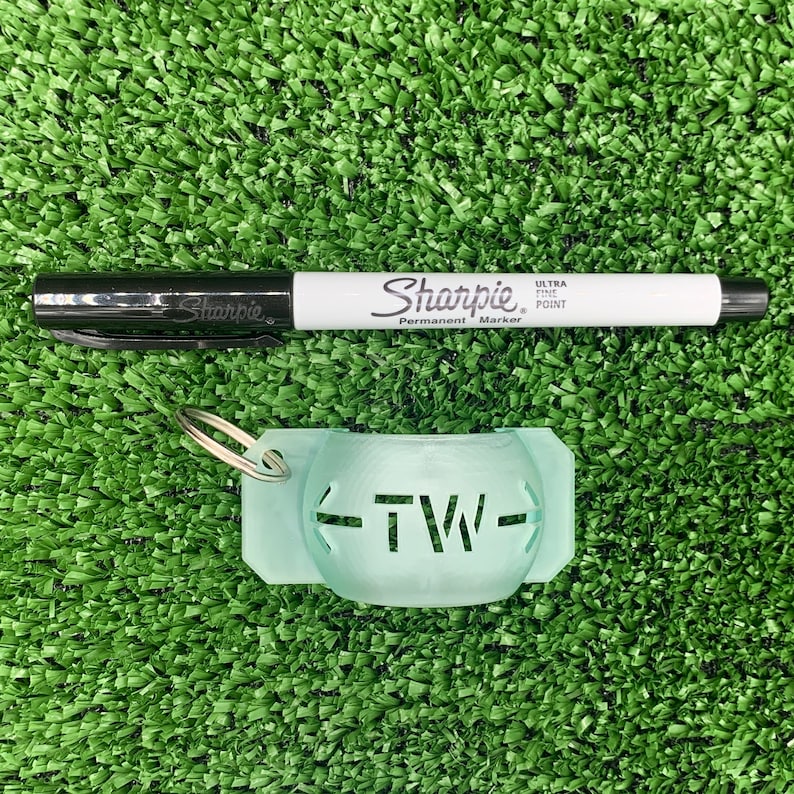 Personalised 3D Golf Ball Stencil Alignment Tool Marker Etsy UK