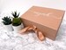 Personalised Gift Boxes With Ribbon and Magnetic Lid Vinyl | Special Occasions Luxury Customised Hamper Any Name Bag Keepsake Present Memory