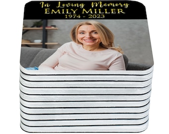 Celebration Of Life memorial magnets In Loving Memory magnets loss loved one gifts for your guests forever in hearts