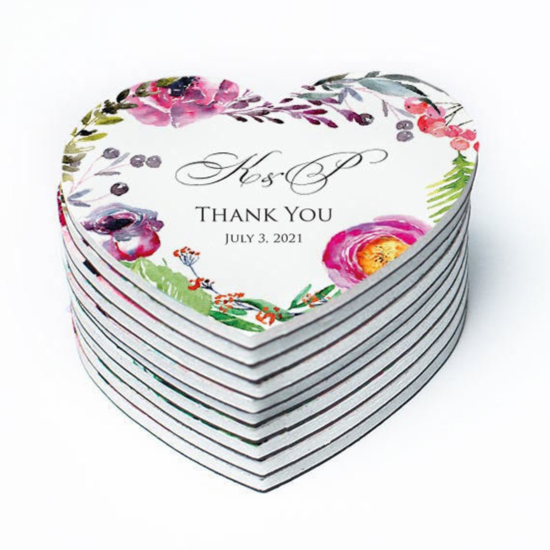 Wedding Thank You Personalized Wedding Favors Etsy