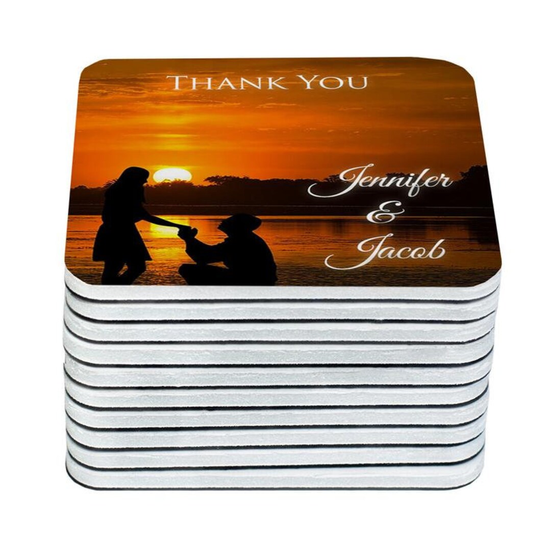 Thick Photo Thank You Personalized Wedding Etsy