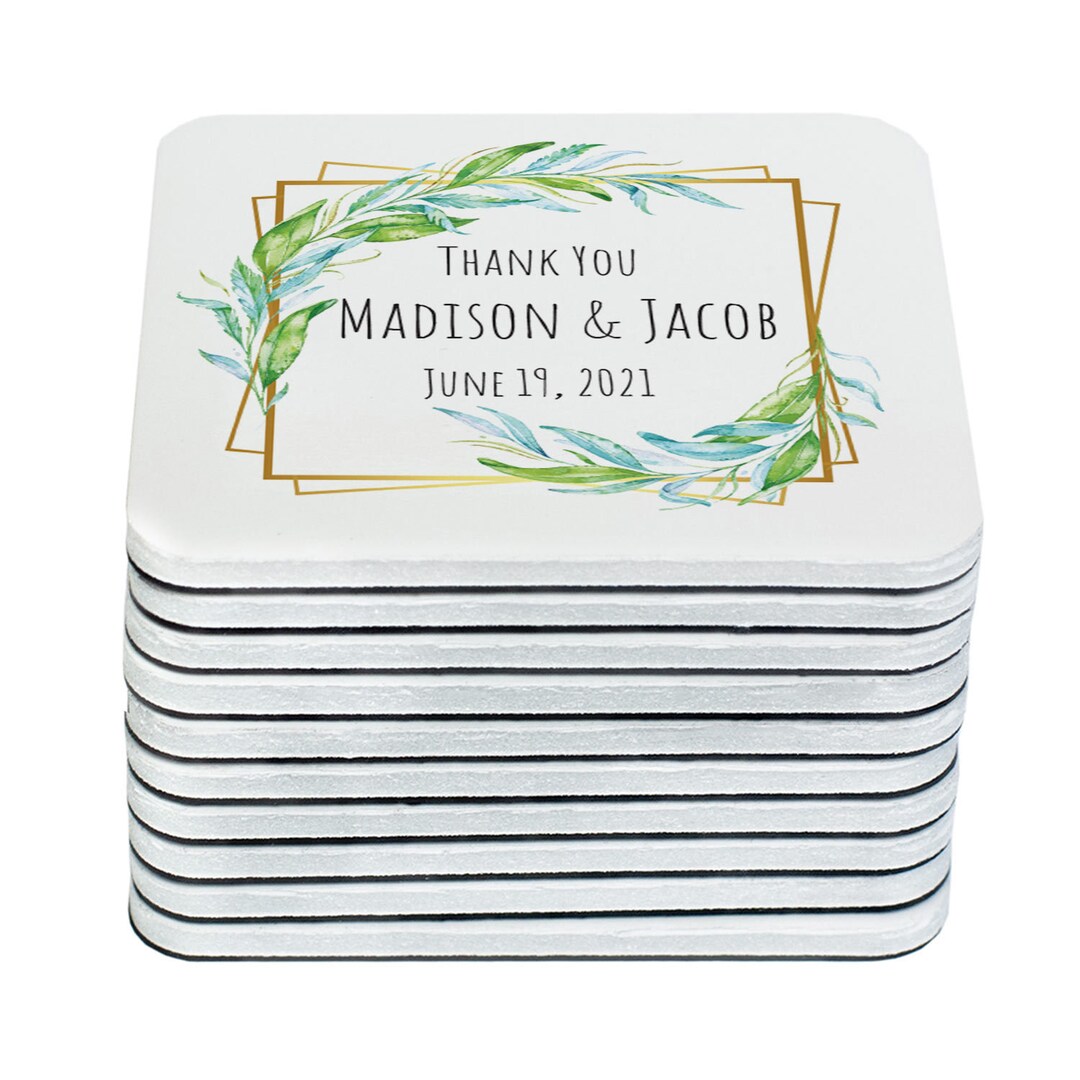 Wedding Thank You Personalized Wedding Favors Etsy