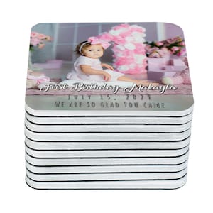 Birthday magnets party favor magnets are great thank you gifts for your guests.