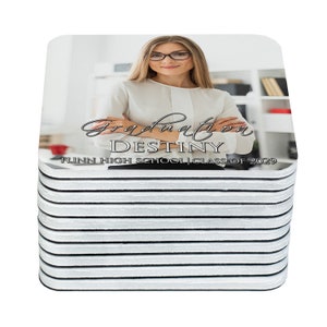 Graduation magnets for guest class of 2025 personalized photo graduate party favors