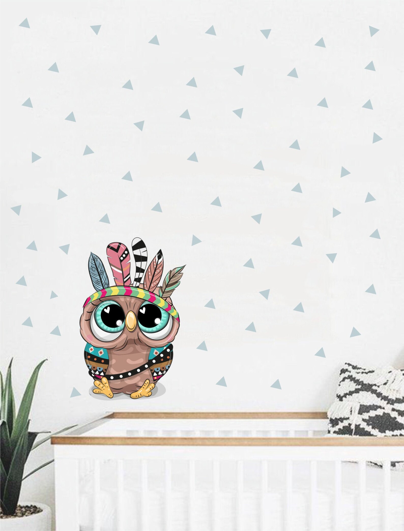 Owl Wall Decal Owl Wall Decals Owl Wall Decals For Nursery Etsy