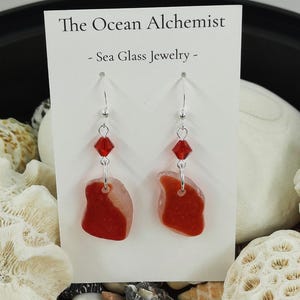 Sea Glass Earrings, Sea Glass Jewelry, Sea Glass, Beach Glass Jewelry, Everyday Wear ,Sterling Silver earrings, Summer Jewelry, Earrings