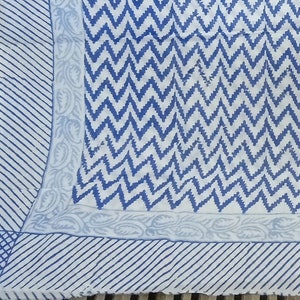 Sarong Blue Sarong Hand Block Print Sarong Chevron Sarong Pareo for women Sarong Dress Wrap Skirt,Bikini Cover up,Sarong Beach Wrap Cotton