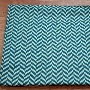 Blue Chevron Block Print Indian Sarong,Sarong Pareo for Women,Beach Wrap Dress,Sarong Cotton,Bikini Cover Up,Gift for Her,Scarf,Beach Pareo