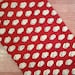 Red Block Print Fabric,by the Yard Floral Indian Fabric,dressmaking ...