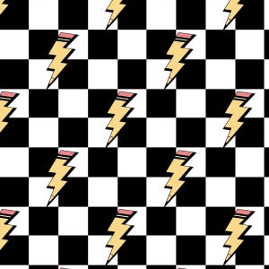 Pencil Checker Fabric, Back to School Fabric, Fabric by the Yard, Tori Egeler, Quilting Cotton, Knit Fabric, Canvas, Rib Knit, Spandex