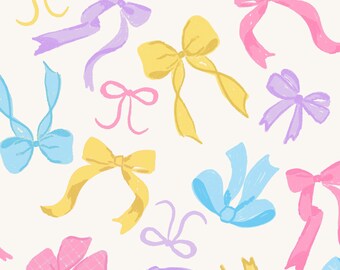 Tela para lazos pastel, tela para lazos de pelo, tela cortada a medida, tela personalizada, Vivie & Ash, algodón para acolchado, tela de punto, tela para baño, jersey, bambú