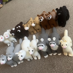 Personalised Crochet Ferret