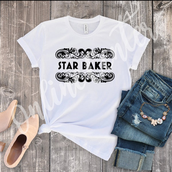 Svg Star Baker|Svg Great British Bake Off|Grande émission de pâtisserie britannique svg| Fichier de coupe Star Baker|Svg GBBO|fichiers de coupe de cuisson
