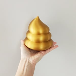 Hestus Gift King Size - 13 cm- Korok Seed - Golden Poop - BOTW- 3D printing