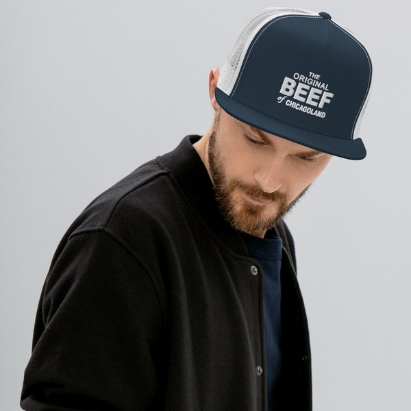 Das Original Beef of Chicagoland Bestickte Trucker Mütze, The Bear Hat,