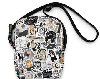 Bolso bandolera Swiftie Rep Utility, Taylor Eras Tour, Bolsa de concierto, Regalo para fans