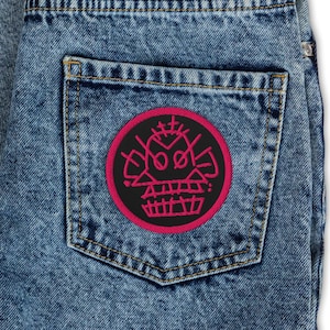 Monkey Embroidered patches, 3 inches