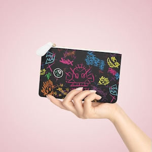 Chaotic Mini Clutch Bag, Anime Fan Art, Gift For Comic, Gamer