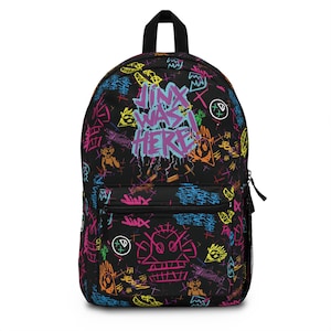 This Is Just A Chaotic Backpack For Chaotic Minds, Anime Fan Art, Gift For Comic Lover, Gamer Bag
