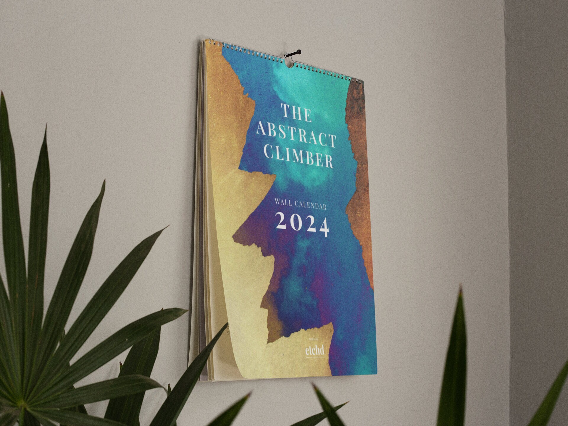 Bouldering Art Calendar 2024 PREORDER Bouldering Gift Etsy UK