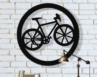 Bicycle Wall Decor Etsy