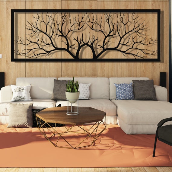 bueno Autenticación Prever Metal Wall Decor Metal Tree Wall Art Tree of Life Decor - Etsy