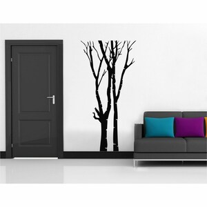 Metal Wall Decor, Metal Tree Wall Art, Double Tree Sign, Metal Wall Art, Tree Wall Decor, Home Decoration, Wall Hangings image 2