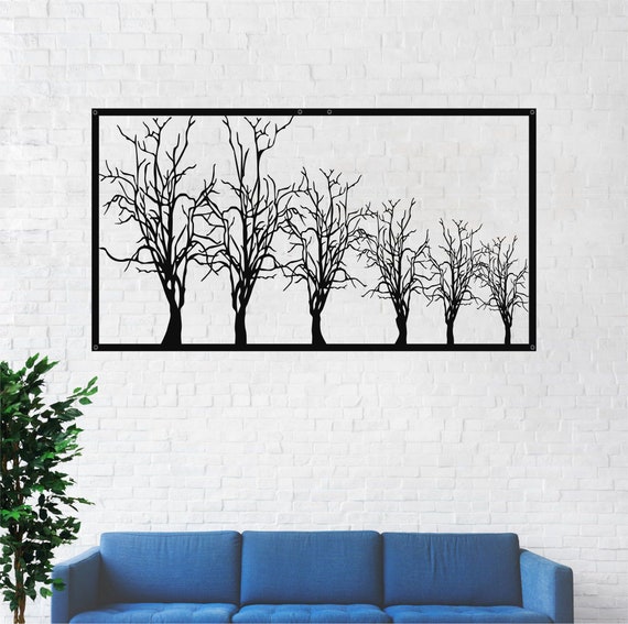 Metal Wall Decor Metal Tree Wall Art Tree Sign Metal Wall Decor