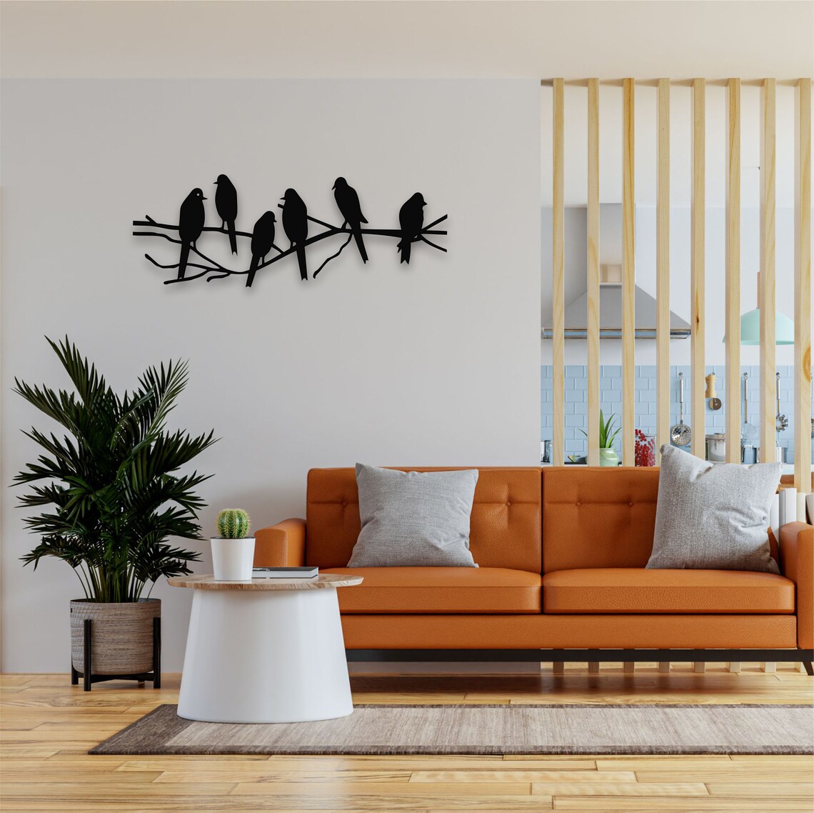 Metal Wall Decor Birds on Branch Metal Birds Wall Art Birds - Etsy