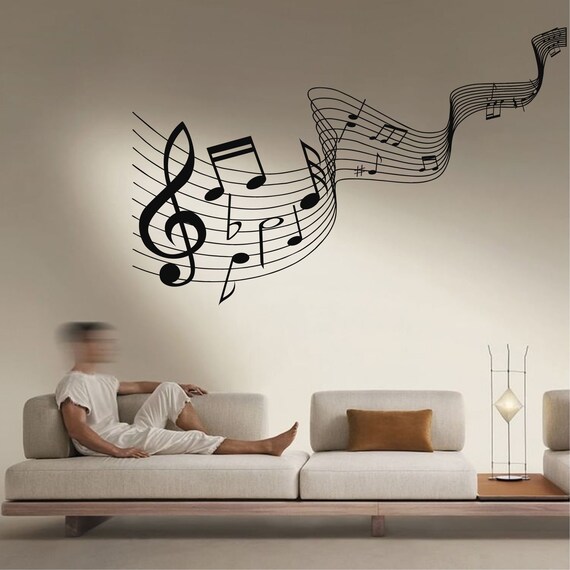 Metal Wall Decor Music Time Music Notes Wall Art Music - Etsy