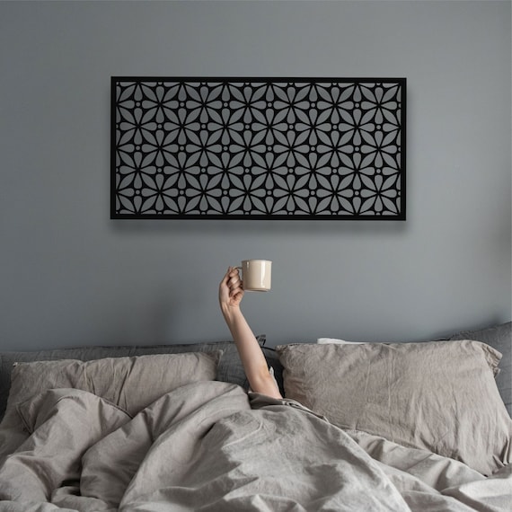 Metal Wall Art Geometric Art Geometric Decor Metal Wall Etsy