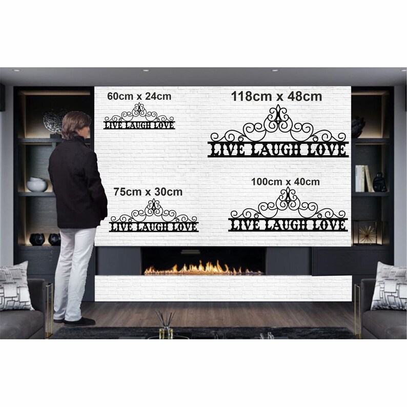 Metal Wall Art Over Bed Sign Bedroom Wall Art Above Door Etsy