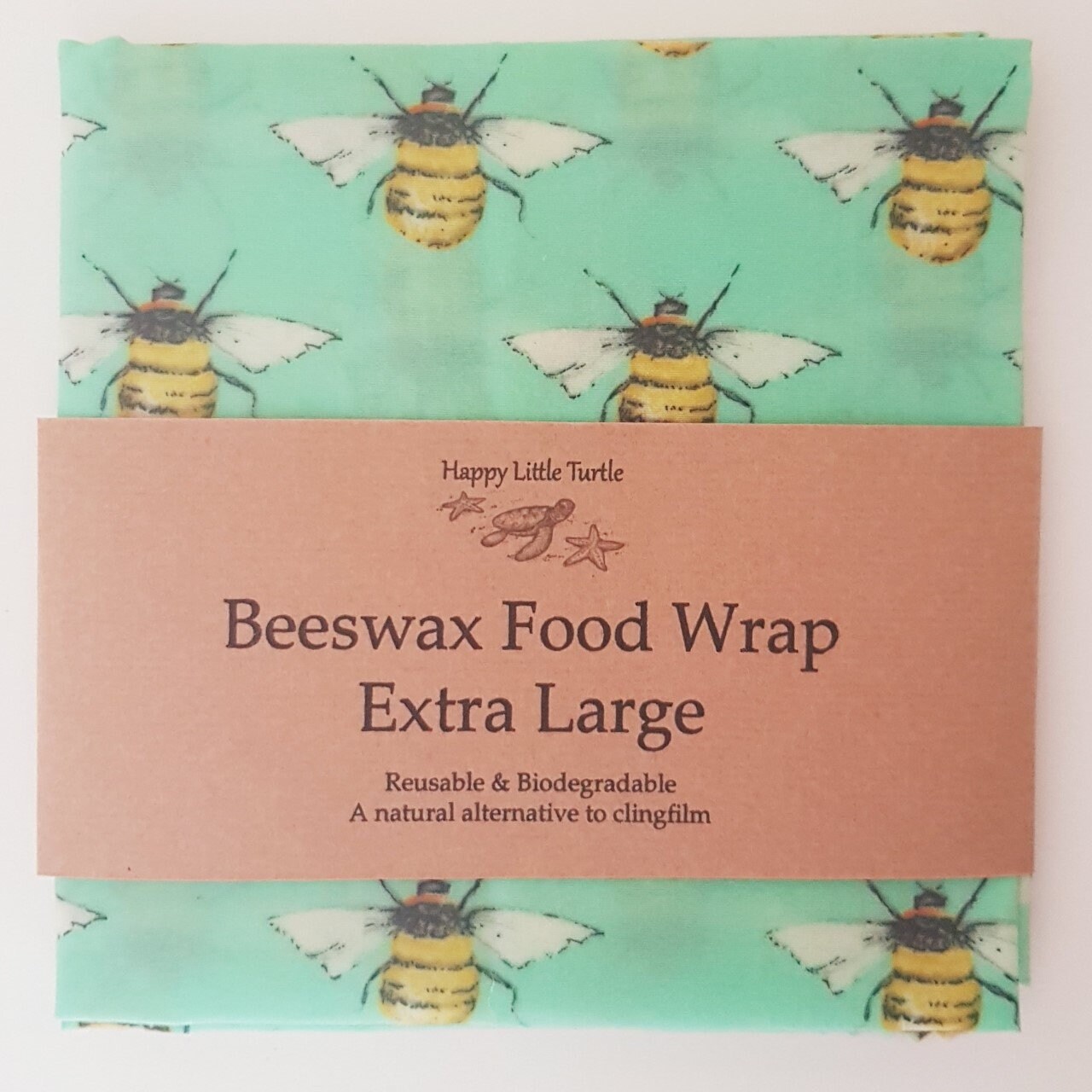 6 Beeswax Food Wrap, Beeswax Sandwich Wrap, Reusable Food Wrap