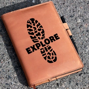 Leather Journal, A5 Notebook cover, a5 journal cover, Leather notebook cover, Leather notebook, notebook A5 custom cover