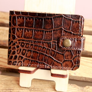 billetera de cuero bifold, cartera original, cartera bifold personalizada, cartera hecha a mano, cartera de papá de regalo, cartera bifold 2021, cartera de cuero de hombre personalizado