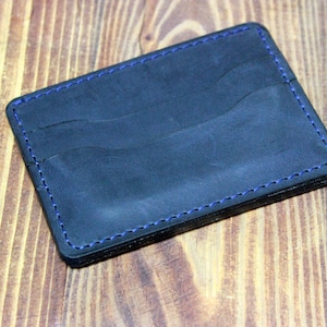 Custodia carta da visita,portafoglio tasca blu,titolare di carta da visita,titolare della carta di credito, titolare della carta di pelle, portafoglio carta di credito, titolare della carta da viaggio,