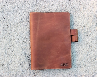 A5 Leather notebook cover, Leather book cover, A5 notebook cover, Travelers notebook cover b6, A5 leather cover, Travelers notebook