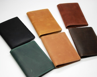 Personalized Passport Cover, Custom Travel Wallet, Leather Passport Cover, Handmade Passport Case, Leather Passport Holder, Travelers Gift