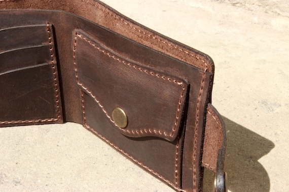 【値下げ中】kaoyorinakami leather wallet Brown ☺︎<❤︎ leather wallet Ⅱ | kaoyorinakami
