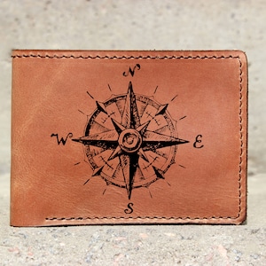 Mens leather wallet, Mens wallet, cs lewis wallet, leather wallet, slim wallet, back to school, leather wallet mens, bifold wallet