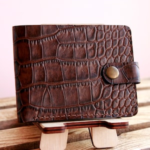 Billetera doble 2021, billetera de cuero de hombre personalizada, billetera de cuero doble, billetera original, billetera doble personalizada, billetera hecha a mano, billetera de papá de regalo