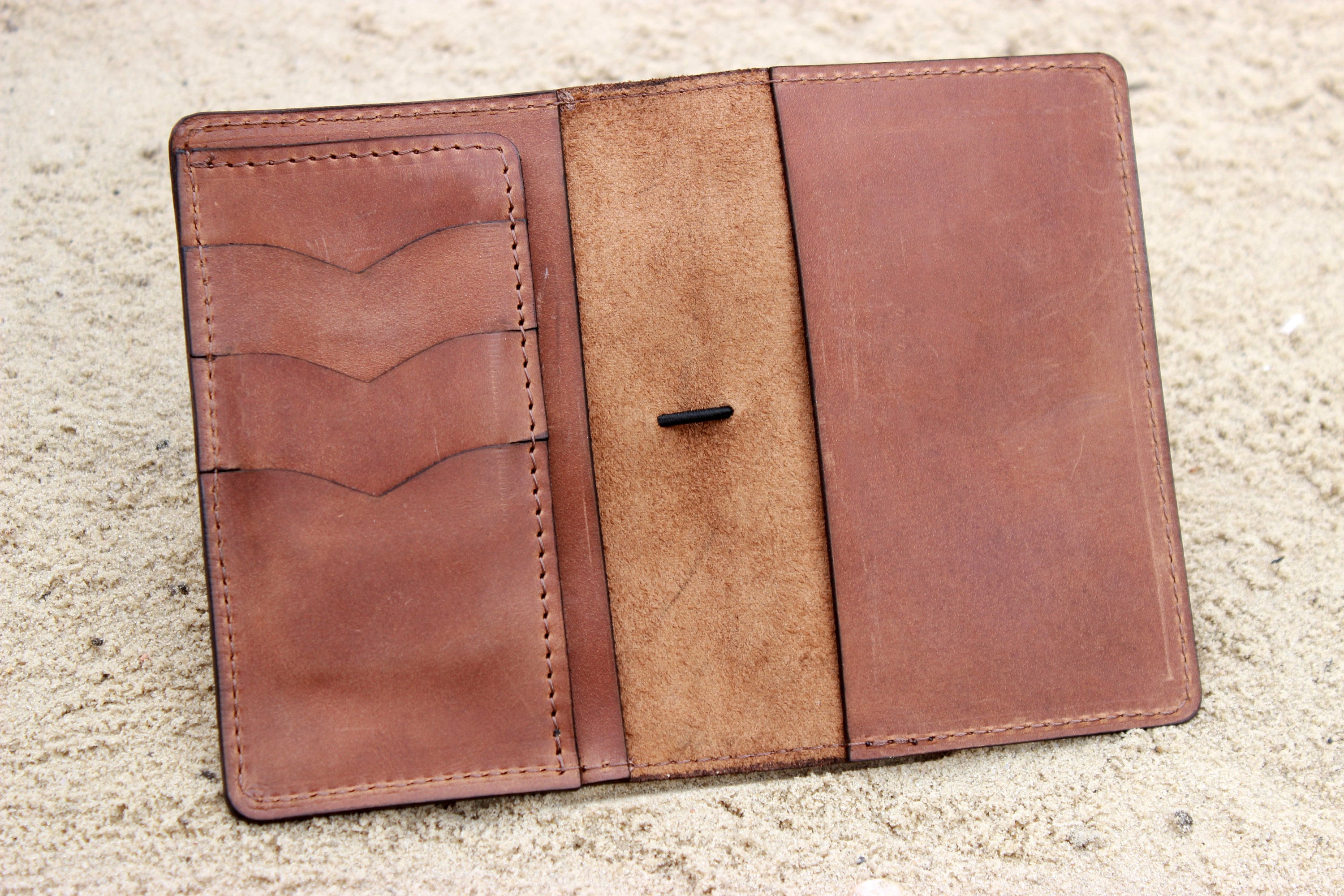 Leather Journal Cover For Moleskine Cahier Notebook Pocket Size 3.5" X 5.5" Field Notes Cover Gift Refillable Pocket Cover, 047 - Canada