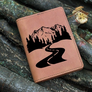 Leather Passport Holder Personalized, Custom Leather Passport Cover, Passport Wallet, Travel Wallet, Leather Passport Case, Gift for Him