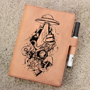A5 Notebook cover pen holder,Notebook cover,Book cover,Leather notebook cover,A5 notebook cover,A5 cover,Leather book cover
