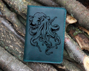 Octopus Passport Cover, Passport Case, Travel Wallet, Passport Protector, Passport Sleeve, traveler gift, travel wallet, passport case