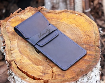 Leather Pen Holder, Leather Pen Case, Leather Pen Pouch, Artist Pen Case, Fountain pen case
